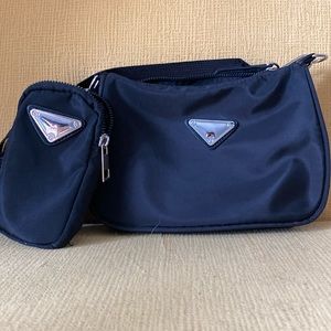 Nylon crossbody bag